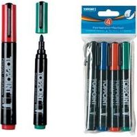 Marqueurs permanents Toppoint, lot de 4
