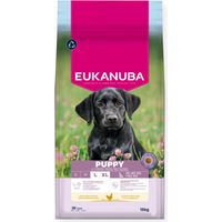 EUKANUBA Puppy Large Trockenfutter für Hunde mit reichhaltigem Hühneranteil, 15 kg