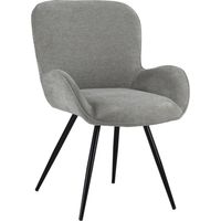 Silla de chenilla gris EVA