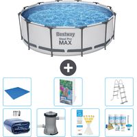 Bestway Steel Pro MAX Rund - 366x100 cm - 8-teilig S463