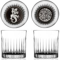 Rcr bicchiere dof Maori vetro Luxion whisky e acqua 36 cl