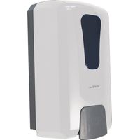 Inda - Distributeur de savon mural en ABS blanc 1.20 Lt