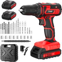 Casals C01313000 Avvitatore Nero 20V Litio