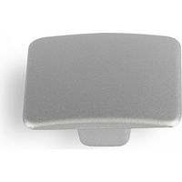 Satz 4 Möbelknöpfe aus Aluminium Metall Modell 782 37x37mm. Rei