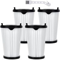 CX7 Filter für AEG AEF150 4 Stück Ersatzfilter für CX7-2 Classic x flexibility Ergorapido Akku Handstaubsauger,Filter Ersatzteile für alle Modelle AEG, Filterset für AEG CX7-2 & QX8 Animal x Power