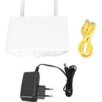 Routeur 4G WiFi R311 Pro 300Mbps, Modem 4G avec Slot Carte SIM, Support Multi-Appareils, Hotspot Portable, Prise EU 100‑240V