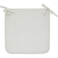 Galette de chaise Lilou ivoire 38x38cm - Atmosphera créateur d'intérieur