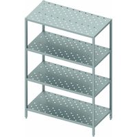 Rayonnage Inox Alimentaire - Etagère Perforée - Profondeur 700 - Stalgast