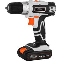 Vulcan Taladro atornillador 20V Li-Ion con doble batería
