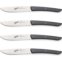 Berkel Set 4 Coltelli da Bistecca Colore Nero