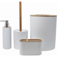 Lote de accesorios de WC DEBLANCH Laos blanco