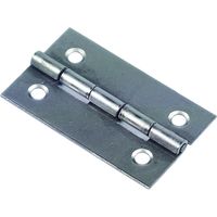 Charnière rectangulaire acier zingué à nœud roulé 35 x 22 x 0,8 mm - TORBEL INDUSTRIE