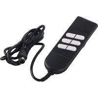 Télécommande 6 Boutons pour Fauteuil Relevable et Lit Médical Réglable - Prise Mâle 5 Broches