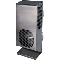 Pluggit Rejilla de protección contra la intemperie DN150, doble, vertical, acero inoxidable, distancia entre ejes 230 mm, WSG150DS-VA