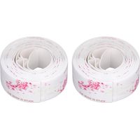 Striscia impermeabile, striscia sigillante autoadesiva, resistente alle macchie, larga 3,5 cm, per cucina e bagno.