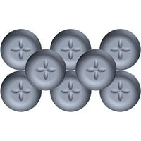 8er-Pack selbstklebende Wabenpads, SCOTCH, Ø 25 mm, grau SCOTCH
