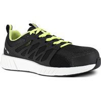 Reebok Halbschuh Fusion Flexweave Work, S1P, 44 schwarz/grün/weiß Gr. 44