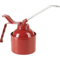 Bureta de metal con bomba, tubo rígido, 250 ml