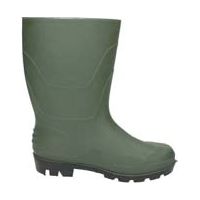 STIVALI A TRONCHETTO IN PVC VERDE- - n°39 - 1 paio EXCEL