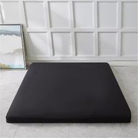 Housse matelas futon japonais douce avec fermeture éclair, B, 90x190 cm