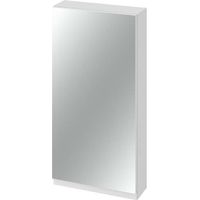 Cersanit Moduo - Spiegelschrank, 80x40x14 cm, 1 Tür, Scharniere links/rechts, weiß S590-030