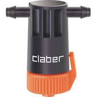 Claber GOCCIOLATORE IN LINEA PER TUBO CAPILLARE IN BLISTER 10 PZ. Art. 91218 0-10 lt/h