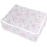 Grand Sac de Rangement pour Couette, Vêtements et Couvertures, Anti-Humidité et Anti-Poussière, Organiseur de Maison (Motif Arbre)