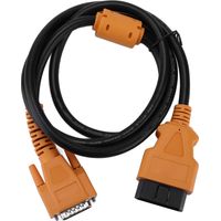 Câble d'extension universel OBD2 16 broches mâle à femelle, cordon d'extension de Diagnostic pour voiture, 152cm/4,99 pieds