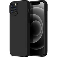 Coque noire mate pour iPhone 12 Pro Max - Offre une protection supplémentaire à l'appareil photo de l'iPhone 12 Pro Max