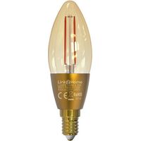 Link2Home Wi-Fi LED SES (E14) Candle Filament Dimmable Bulb 400 lm 4.5W
