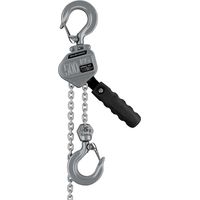 Wiltec Mini paranco a catena manuale VM0.5 fino a 500 kg, altezza di sollevamento di 1,5 m, in alluminio, per il sollevamento di carichi pesanti