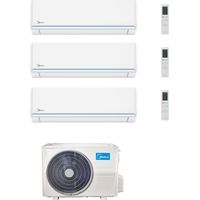 Midea Climatiseur Split série Evolution 9+12+12 avec M4OE-28HFN8-Q Inverter R 32 Wi-Fi Classe A++