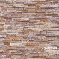 Grey Sand Slate Brick 3D Effect Wallpaper D-C-Fix Grey Bathroom Kitchen Vinyl