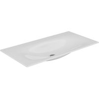 KEUCO EDITION 11 Lavabo empotrado de cerámica, 1055x17x538mm, sin