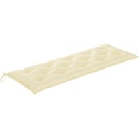 Banc de jardin - Banquette empilable et coussin 159 cm Bois de teck massif fr8938 - Maison La Vie
