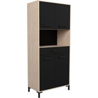 Vaisselier Felicity 80cm, 4 portes & 1 tiroir - décor
