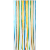 Rideau De Porte à Lanières Antilles Multicolore 90 X 220 - Morel