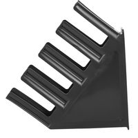 Countertop Coffee Milk Tea Cup Storage Rack Stand Paper Cups Holder Dispenser OrganizerBlack
