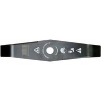 Disco decespugliatore a 2 denti mulching per arbusti larghezza di taglio 250mm