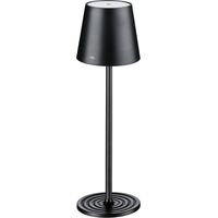 Cilio - Lampe de table Led Sole noire