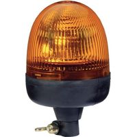 Rundumleuchte Halogen'rund'24V bernstein'Gehäuse: schwarz Rohrstutzenbefestigung 167mm Rota Compact Hella HELLA 2RL009506011