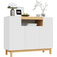 Sideboard,Drei Türen,Geeignet für Wohn- und Esszimmer ,Multifunktionales Aufbewahrungsmöbel.