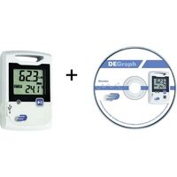 Dostmann Electronic 5005-1002 LOG20 Set Multi-Datenlogger Messgröße Temperatur, Luftfeuchtigkeit -3