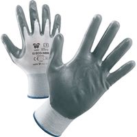 Guanti da lavoro Neri 13 ECO-NBR grigio-9Gris -