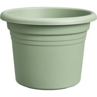 Florus Mediterran Cilindro Pot De Fleurs 47 - Vert - Ø 47 x H 36 cm - extérieur - 100% recyclé