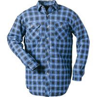 Chemise de travail hiver Taille M, bleu-à carreaux