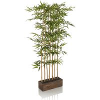 Kunstpflanze / Kunstbaum BAMBUS I 150 cm grün hjh OFFICE
