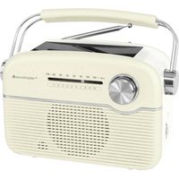 soundmaster TR480BE Radio sans fil FM FM panneau solaire beige Q512183