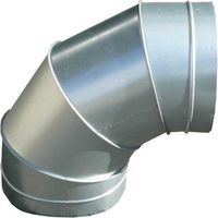 Coude 90° Galva diamètre 450 mm