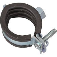 KIRCHHOFF Rohrschelle, 26 - 28 mm, schallgedämmt, für 3/4", mit M8 Gewindemuffe